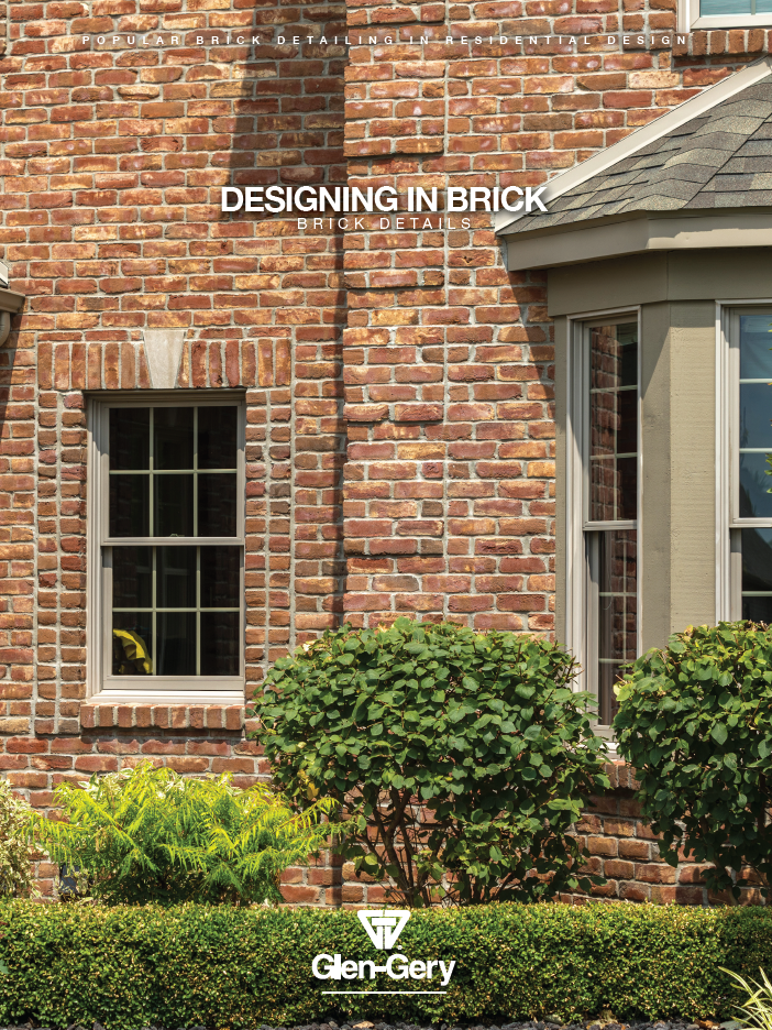 Residential Home Brick Details Designing in Brick GlenGery